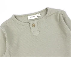 Lil Atelier moss gray top